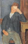 Amedeo Modigliani The Young Apprentice (mk39) oil painting reproduction